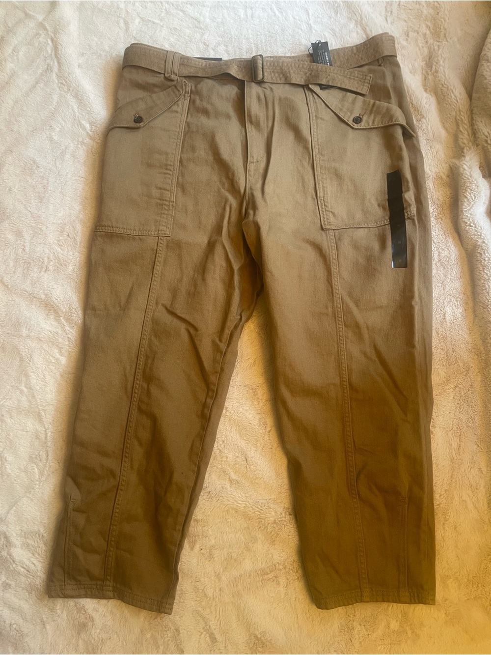 Banana Republic | Belted Utility Pants in Khaki NWT